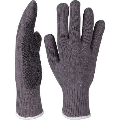 OX-ON Knitted Comfort 13300 – Klassisk strikhandske med dotter - (min. køb 3456 Par)