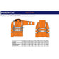 Portwest Hi-Vis 7-i-1 Trafikjakke, RIS RT27