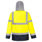 Portwest S471 - Hi-vis 4 i 1 kontrastfarvet trafikjakke
