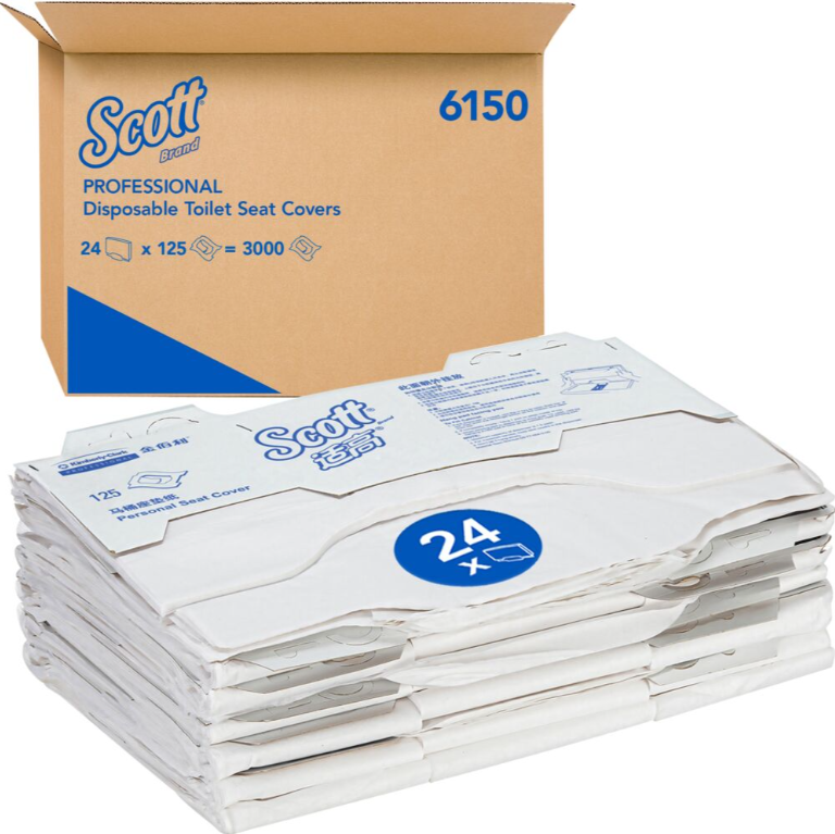 Kimberly Clark Toiletsæde papir 6150 24 pakker X 125 stk nyfiber