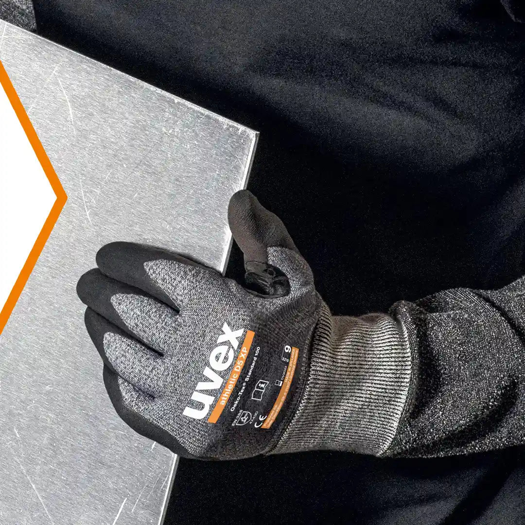 vinterhandsker uvex grå