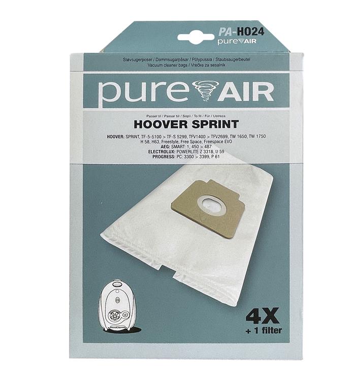 Pose PureAir HO24 Hoover Sprint/Freespace /4+1