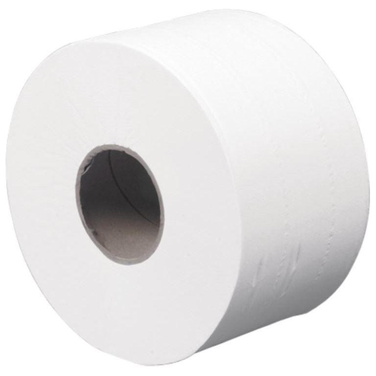 Abena Care-Ness 6057 Excellent 2 lags mini jumbo toiletpapir 170 meter 12 ruller | Jumbo toiletpapir | Abena | DISCOUNT