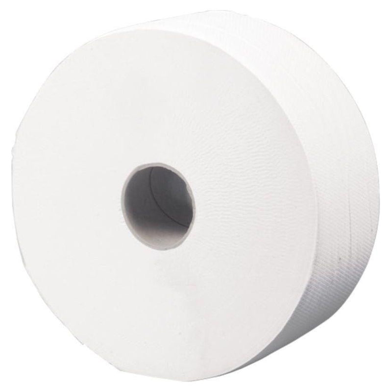 Abena Care-Ness 6058 Midi Jumbo toiletpapir 2-Lags 300 meter hvid 6 ruller | Jumbo toiletpapir | Abena | DISCOUNT