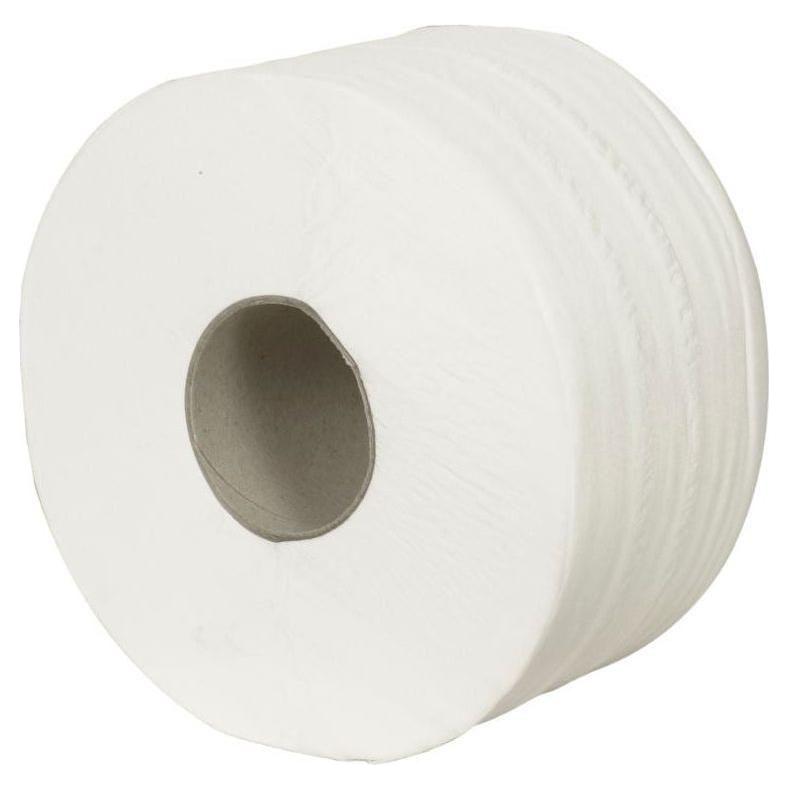 ABENA Care-Ness Excellent Mini jumbo toiletpapir 2-lags hvid 12 ruller x 170m 100% nyfiber