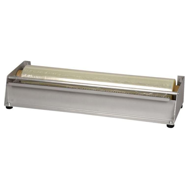 Abena Cater - Line dispenser 45x16x8 cm sølv med savklinge  - Sikkerhedsgiganten