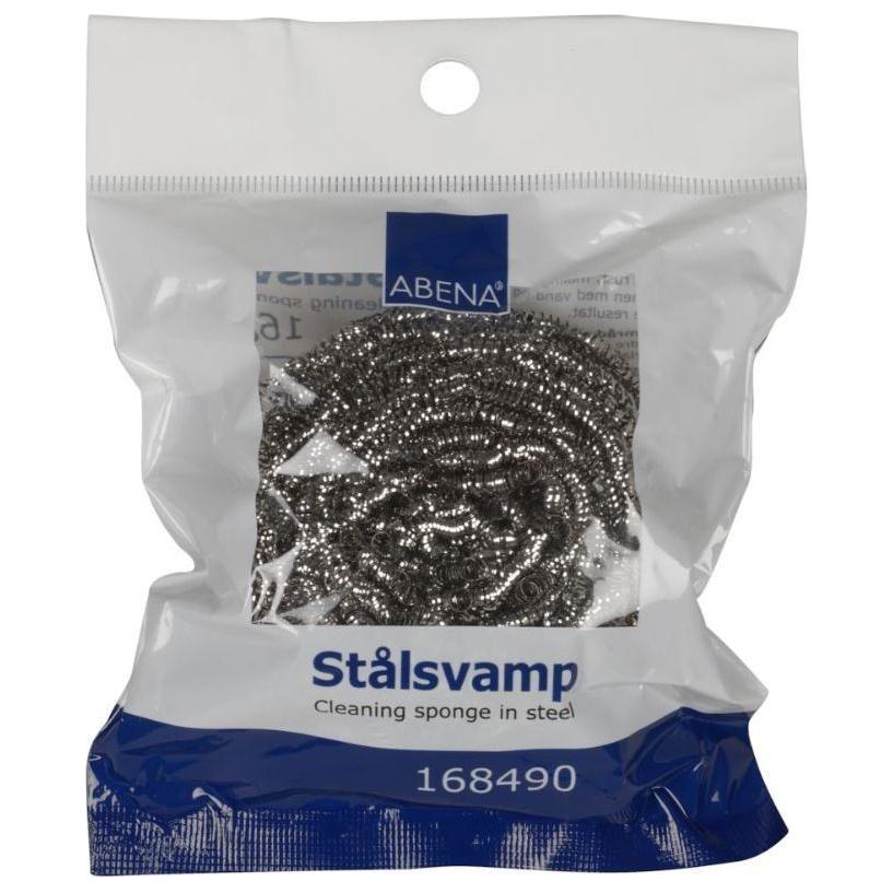 Abena grydesvamp stål 40 gram - Sikkerhedsgiganten