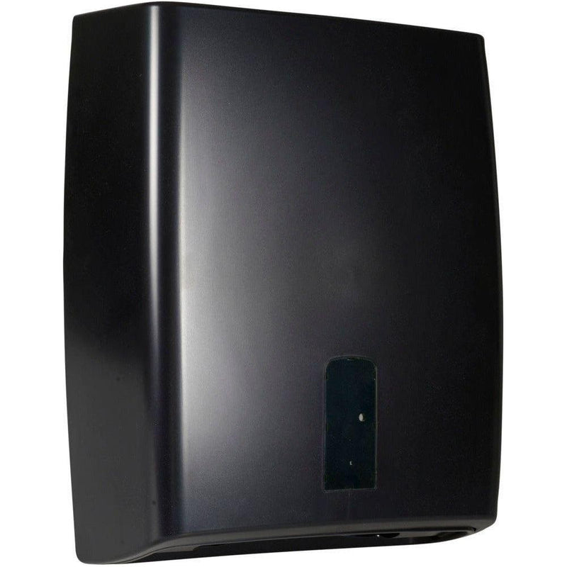 Abena håndklædedispenser Midi Classic Recycled sort - Sort | Dispenser | Håndklædedispenser