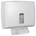 Abena håndklædedispenser mini Classic Recycled hvid - Sikkerhedsgiganten