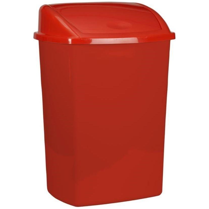 Abena - Plastik Affaldsspand med sving låg 15 Liter - Sikkerhedsgiganten