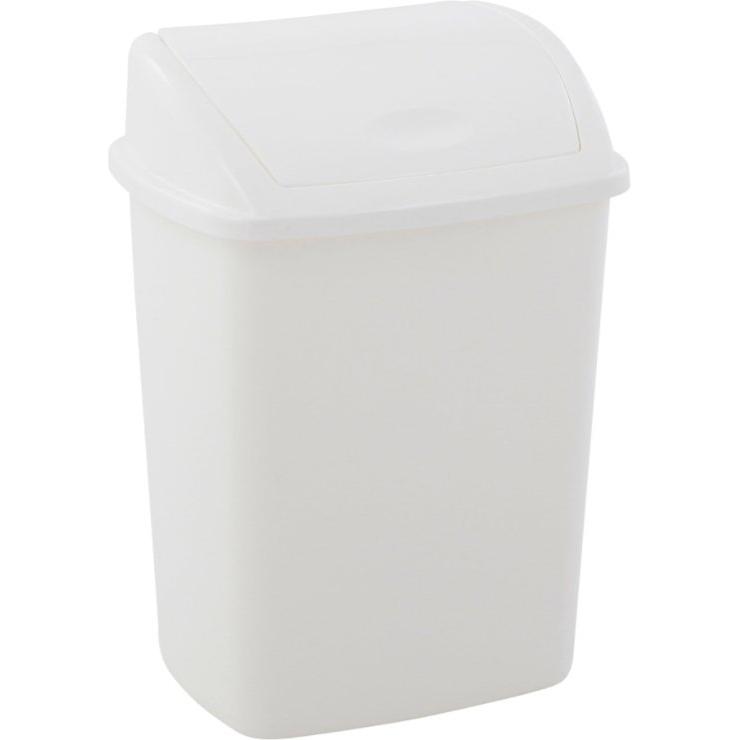 Abena - Plastik Affaldsspand med sving låg 15 Liter - Sikkerhedsgiganten