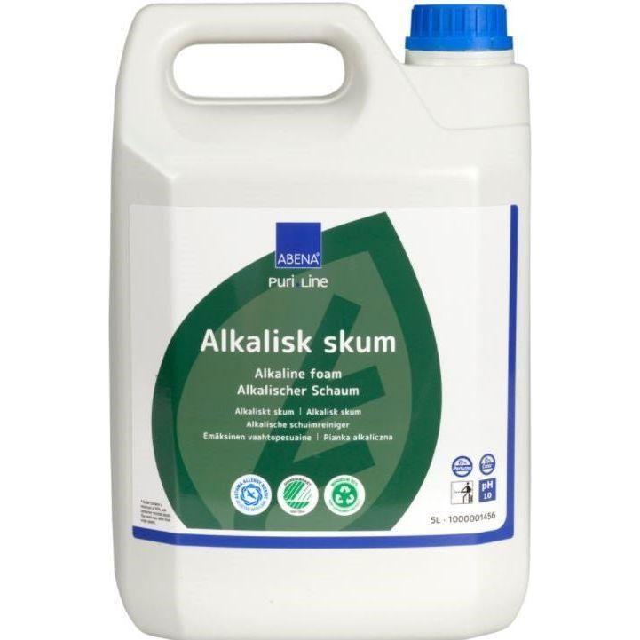 Abena Puri-Line alkalisk skumrengøring 5 liter | Rengøring | DISCOUNT | Health Hazard