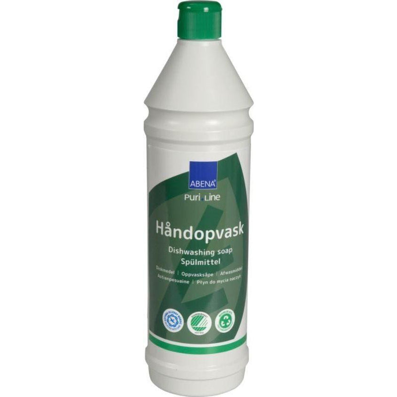 Abena Puri-Line håndopvask 1 liter uden farve og parfume | Opvask | Uden farve