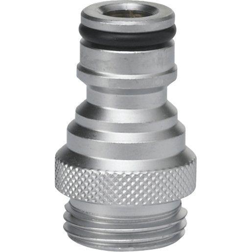 Adapter til Gardena, Vikan, 1/2", forkromet messing - Sikkerhedsgiganten
