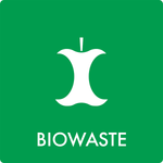 Affaldsskilt Biowaste - Sikkerhedsgiganten