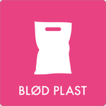 Affaldsskilt Blød plast - Sikkerhedsgiganten