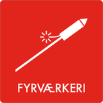 Affaldsskilt Fyrværkeri - Sikkerhedsgiganten