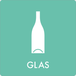 Affaldsskilt Glas - Sikkerhedsgiganten