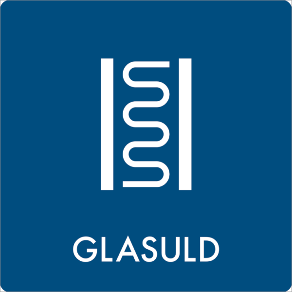 Affaldsskilt Glasuld - Sikkerhedsgiganten