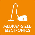 Affaldsskilt Medium - sized electronics - Sikkerhedsgiganten