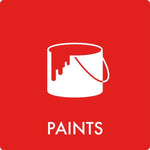 Affaldsskilt Paints - Sikkerhedsgiganten
