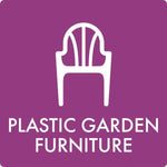 Affaldsskilt Plastic garden furniture - Sikkerhedsgiganten