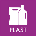 Affaldsskilt Plastics - Sikkerhedsgiganten