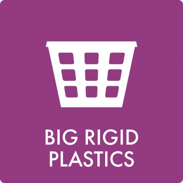 Affaldsskilt Rigid plastics - Sikkerhedsgiganten