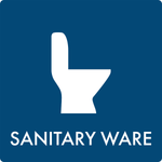 Affaldsskilt Sanitary ware - Sikkerhedsgiganten