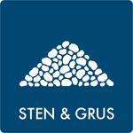 Affaldsskilt Sten & Grus - Sikkerhedsgiganten