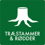 Affaldsskilt Træstammer og rødder - Sikkerhedsgiganten