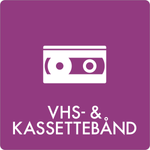 Affaldsskilt VHS & Kassettebånd - Sikkerhedsgiganten