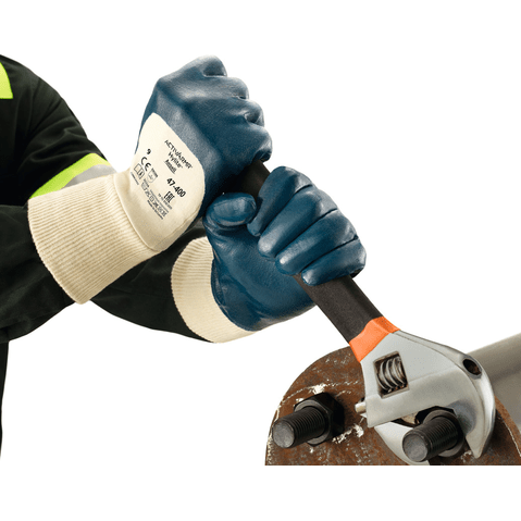 Ansell Activarmr Hylite 47 - 400 nitril oliebestandig - Sikkerhedsgiganten Handsker