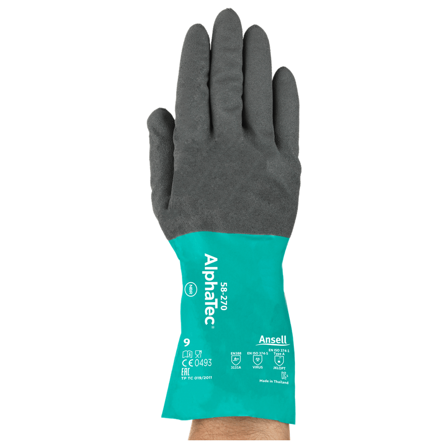 Ansell AlphaTec® 58 - 270 Kemikalieresistente Handsker - Sikkerhedsgiganten Handsker