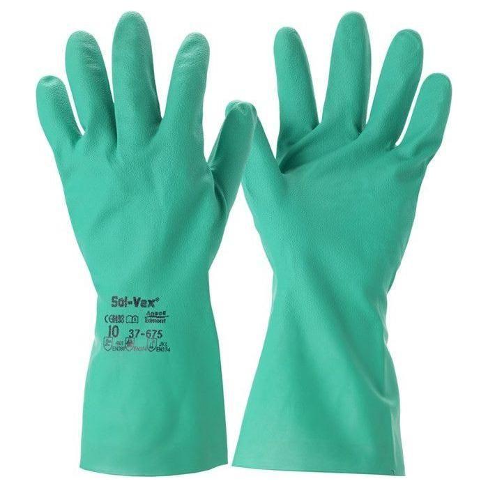 Ansell Sol - Vex 37 - 675 nitril m/velour - Sikkerhedsgiganten