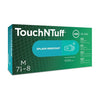 Ansell Touch & Tuff 92-500 grøn nitril med pudder - Grøn