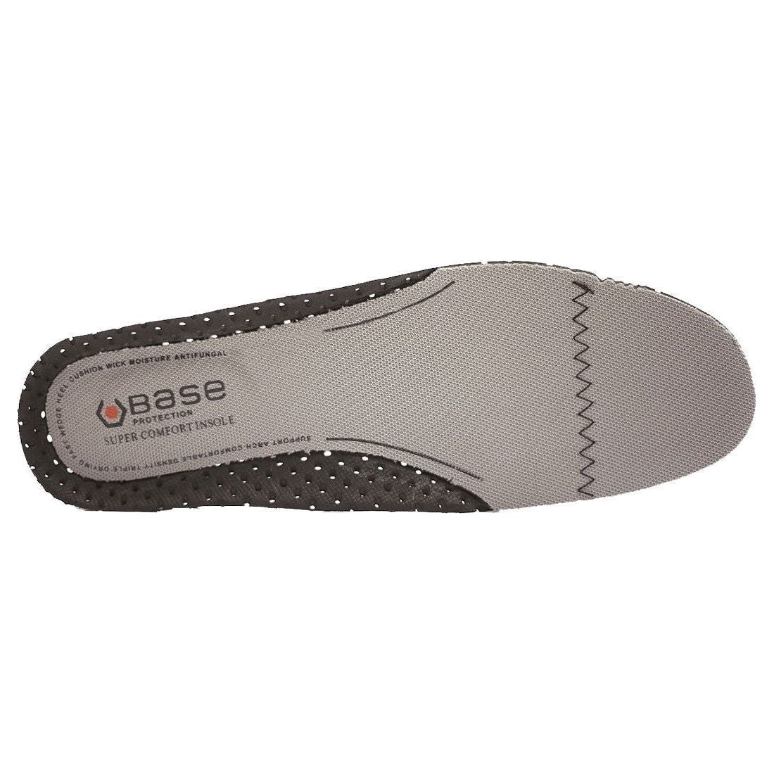 Base B6201 Super Comfort indlægssål sort/grå - Sikkerhedsgiganten