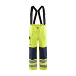 BLÅKLÄDER 1313 High Vis Brandhæmmende Regnbuks Level 2 Herre - Sikkerhedsgiganten
