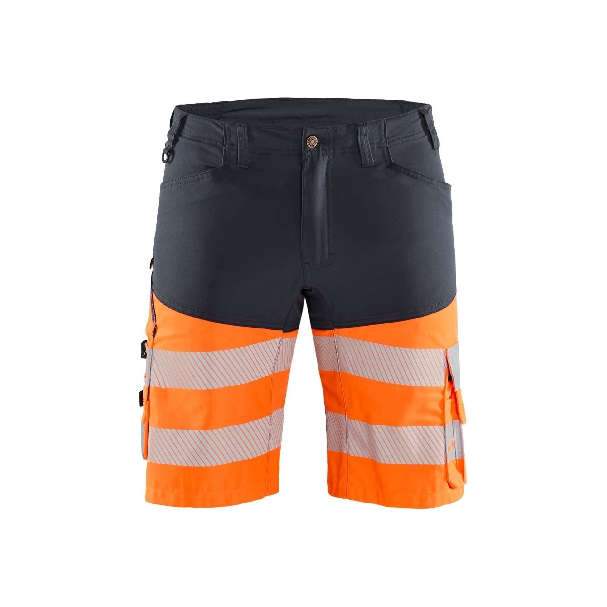 BLÅKLÄDER 1541 High Vis Shorts med stretch Herre - Sikkerhedsgiganten