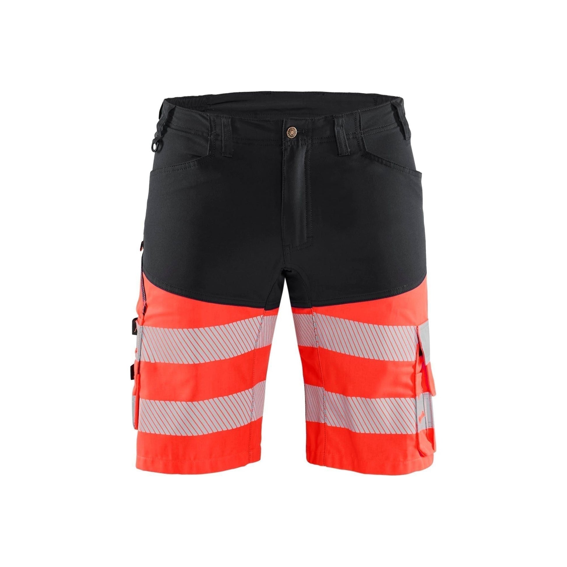 BLÅKLÄDER 1541 High Vis Shorts med stretch Herre - Sikkerhedsgiganten