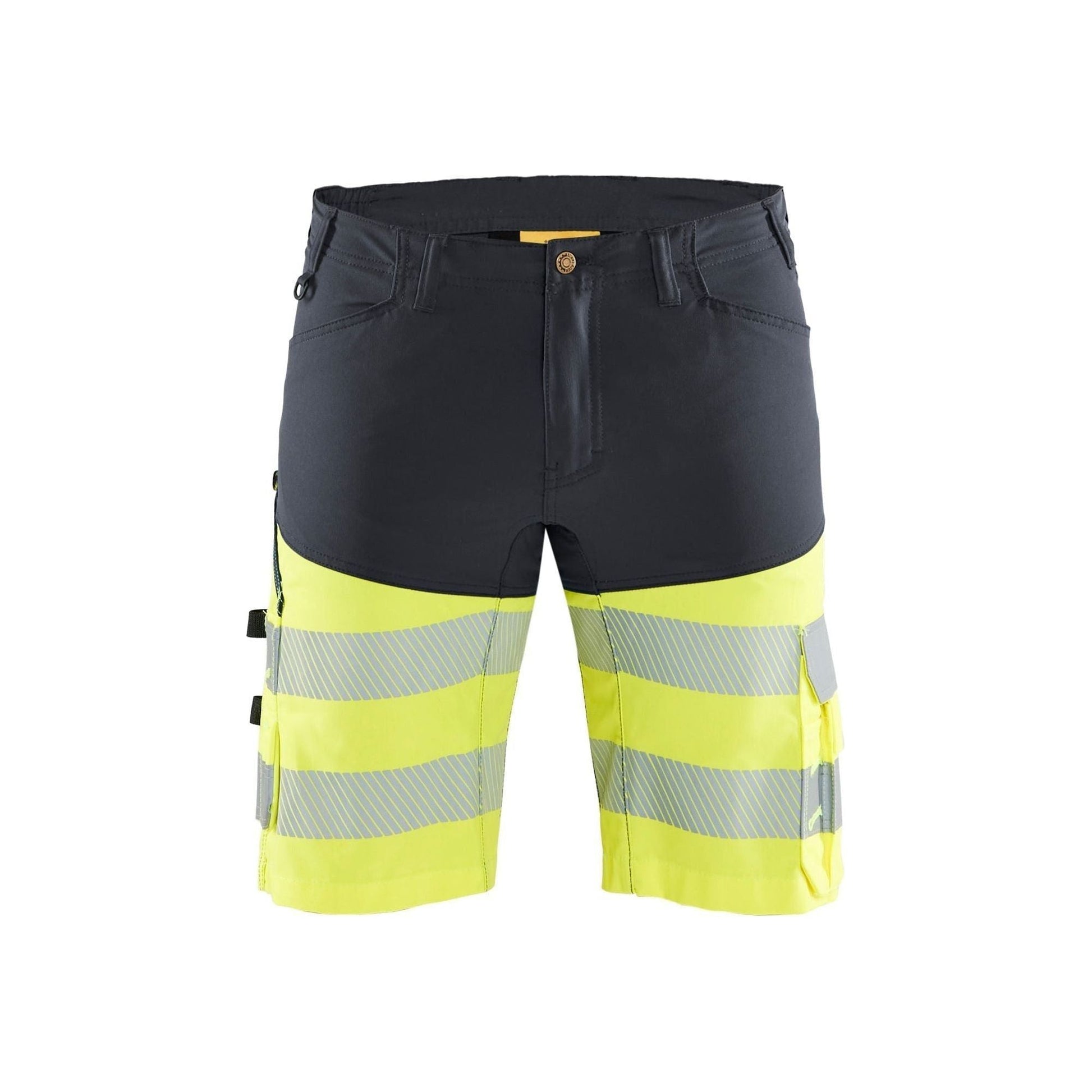 BLÅKLÄDER 1541 High Vis Shorts med stretch Herre - Sikkerhedsgiganten