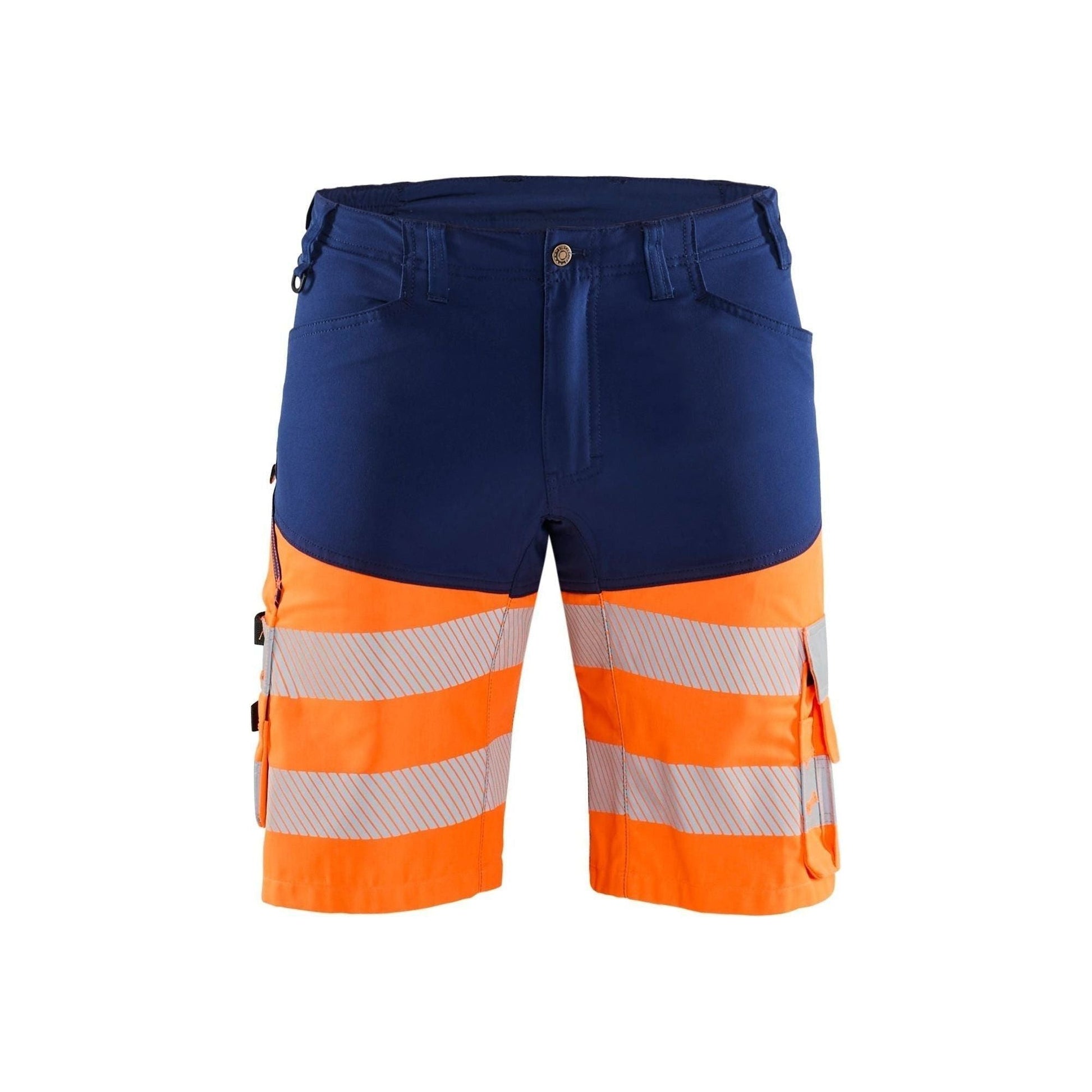 BLÅKLÄDER 1541 High Vis Shorts med stretch Herre - Sikkerhedsgiganten