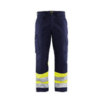 BLÅKLÄDER 1564 High Vis Buks - Marineblå/High Vis Gul Herre - Sikkerhedsgiganten