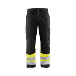 BLÅKLÄDER 1564 High Vis Buks - Sort/High Vis Gul Herre - Sikkerhedsgiganten