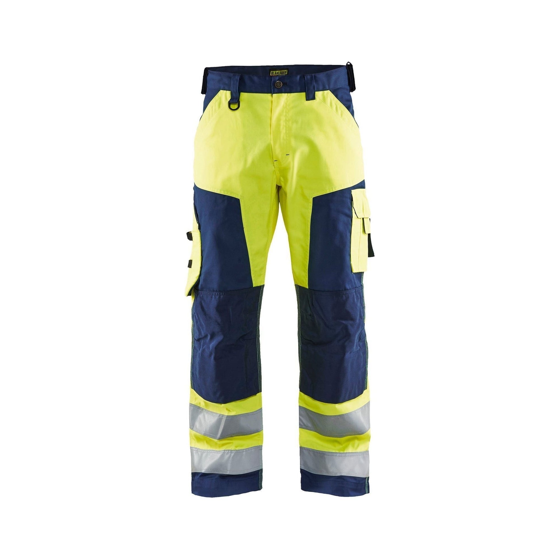 BLÅKLÄDER 1566 High Vis Buks - High Vis Gul/Marineblå herre - Sikkerhedsgiganten