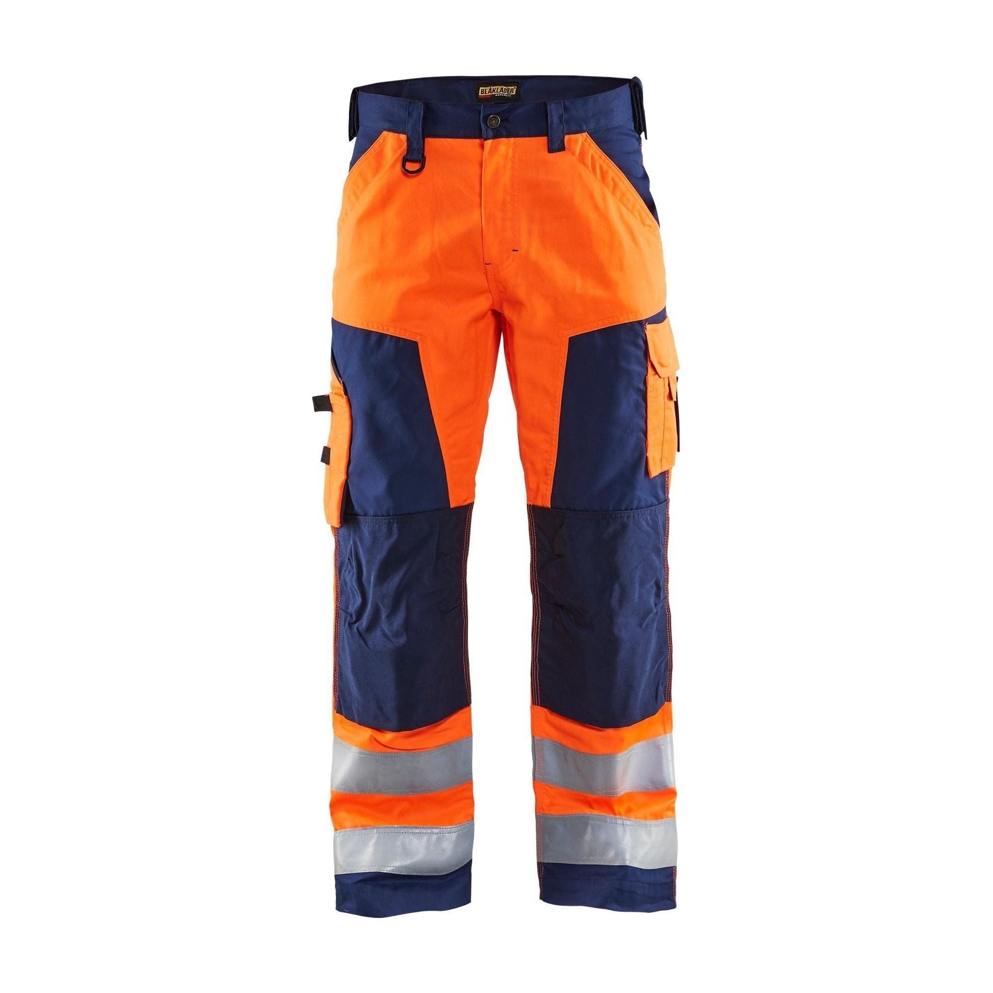 BLÅKLÄDER 1566 High Vis Buks - High Vis Orange/Marineblå herre - Sikkerhedsgiganten