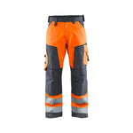 BLÅKLÄDER 1566 High Vis Buks - High Vis Orange/Mellemgrå herre - Sikkerhedsgiganten