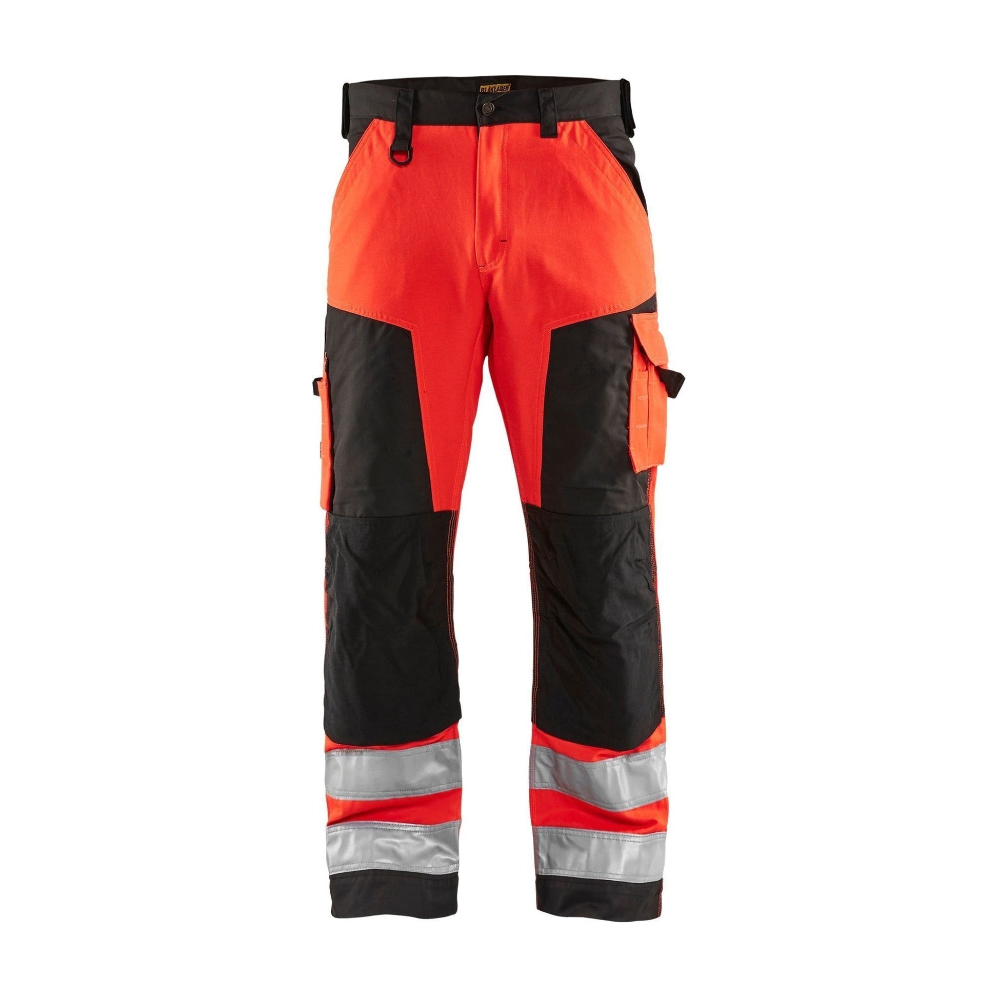 BLÅKLÄDER 1566 High Vis Buks - High Vis Rød/Sort herre - Sikkerhedsgiganten