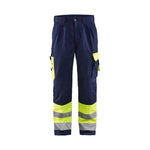 BLÅKLÄDER 1584 High Vis Buks - High Vis Gul/Marineblå herre - Sikkerhedsgiganten