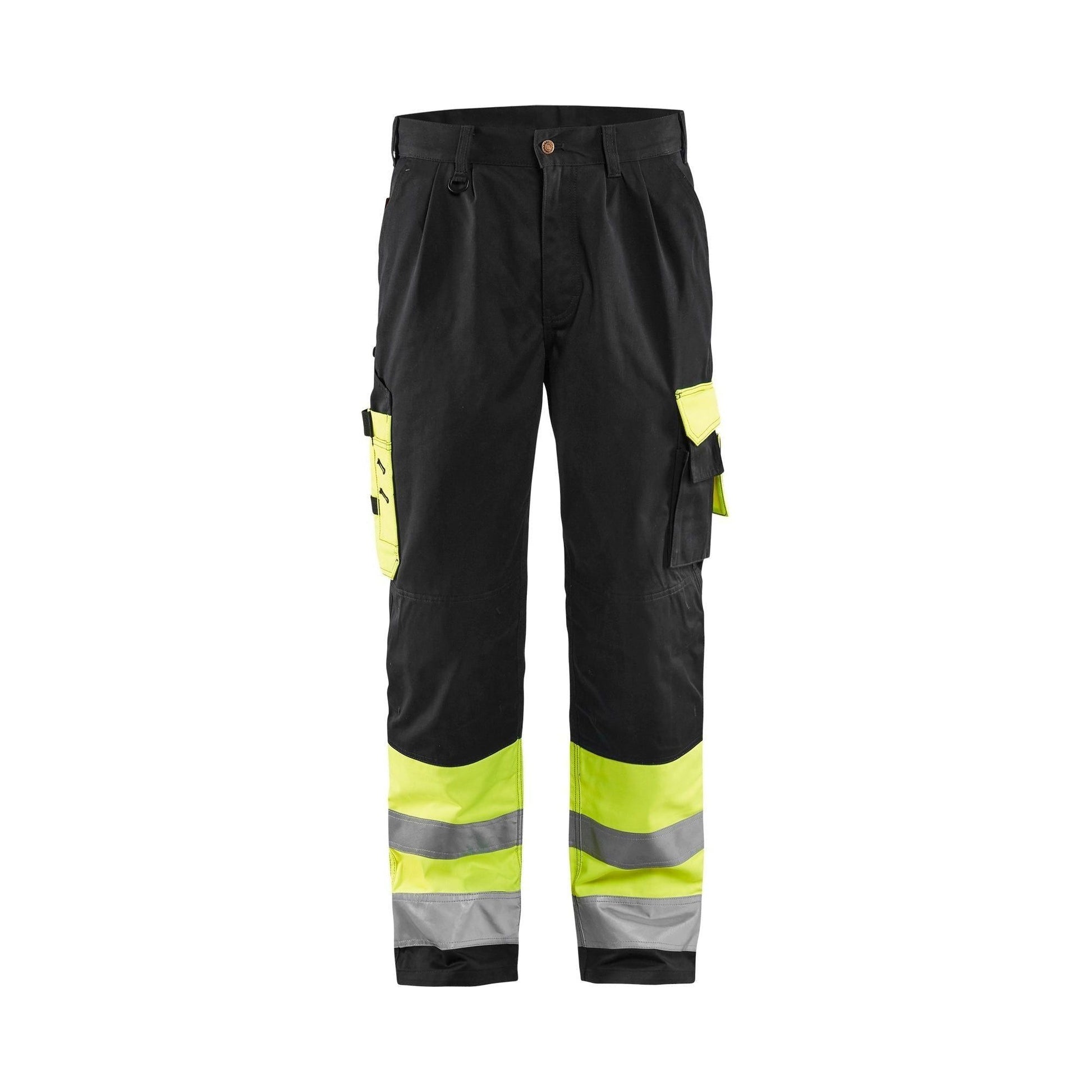 BLÅKLÄDER 1584 High Vis Buks - High Vis Gul/Sort herre - Sikkerhedsgiganten